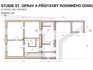 Prodej rodinného domu, Pardubice - Bílé Předměstí, Zajíčkova, 300 m2