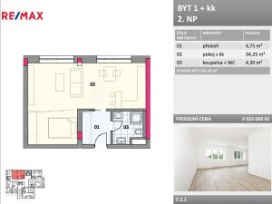 Prodej bytu 1+kk, Frýdek-Místek - Místek, Bezručova, 45 m2