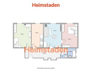 Pronájem bytu 3+1, Ostrava - Poruba, Opletalova, 69 m2