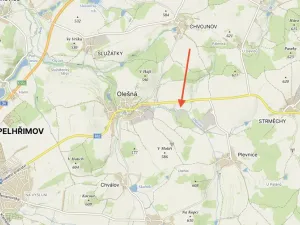 Pronájem výrobních prostor, Olešná, 1100 m2