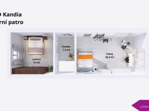 Prodej rodinného domu, Laškov - Kandia, 90 m2