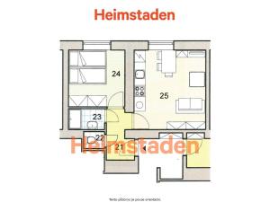 Pronájem bytu 1+1, Ostrava - Poruba, Havanská, 30 m2