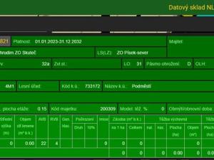 Prodej lesa, Proseč, 7493 m2
