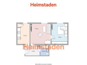 Pronájem bytu 2+1, Havířov - Město, Československé armády, 58 m2