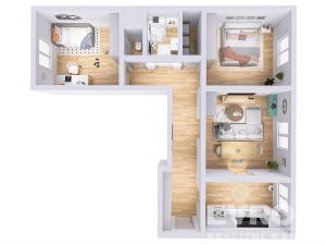 Prodej bytu 3+1, Příbram, Edvarda Beneše, 77 m2