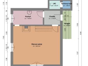 Prodej chaty, Kokašice - Lomy, 51 m2