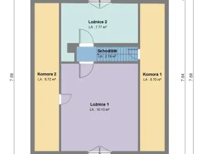 Prodej chaty, Kokašice - Lomy, 71 m2