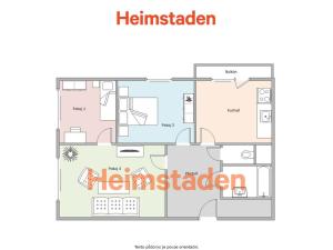 Pronájem bytu 3+1, Karviná - Nové Město, Janského, 67 m2