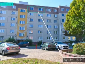 Pronájem bytu 3+1, Olomouc, Kaštanová, 68 m2