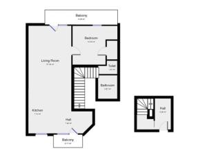 Pronájem bytu 2+kk, Praha - Holešovice, U parního mlýna, 81 m2