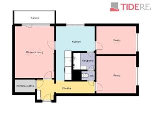 Prodej bytu 3+1, Praha - Malešice, Limuzská, 69 m2