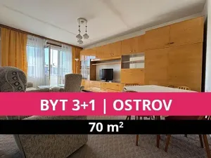 Prodej bytu 3+1, Ostrov, Masarykova, 70 m2