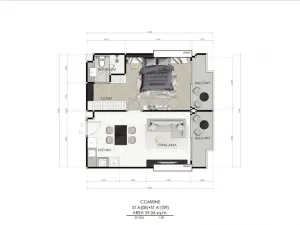 Prodej apartmánu, Pattaya, 31 m2