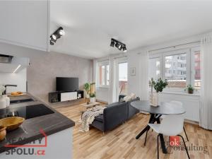 Pronájem bytu 1+kk, Praha - Kyje, Davidovičova, 31 m2