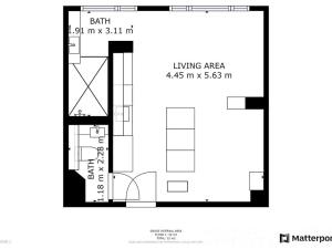 Pronájem bytu 1+kk, Praha - Záběhlice, Topolová, 31 m2