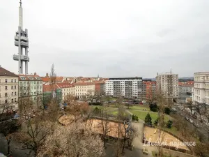 Pronájem bytu 2+kk, Praha - Žižkov, Žižkovo náměstí, 49 m2