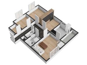 Pronájem bytu 3+1, Praha - Háje, Anežky Malé, 77 m2