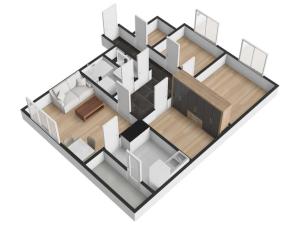 Pronájem bytu 3+1, Praha - Háje, Anežky Malé, 77 m2