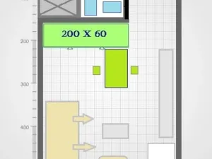 Pronájem bytu 1+kk, Karlovy Vary, Lidická, 22 m2