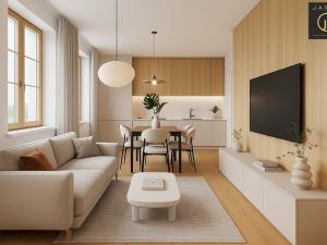 Prodej apartmánu, Jáchymov, náměstí Republiky, 67 m2