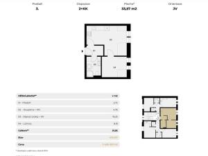 Prodej apartmánu, Jáchymov, náměstí Republiky, 34 m2
