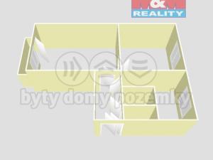 Prodej bytu 2+1, Ostrava - Poruba, Francouzská, 52 m2
