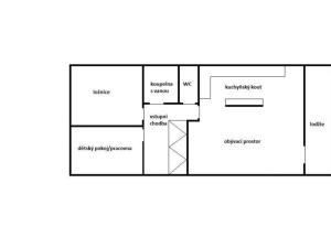 Pronájem bytu 3+kk, Průhonice, Dobřejovická, 73 m2