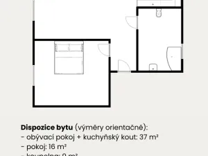 Prodej bytu 2+kk, Opatovice nad Labem, Dvořákova, 62 m2