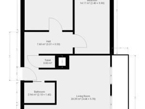 Pronájem bytu 3+kk, Praha - Strašnice, Průběžná, 66 m2