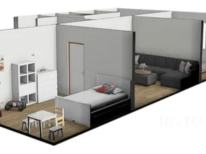 Prodej bytu 3+1, Písek, nábřeží 1. máje, 63 m2