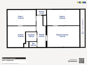 Prodej bytu 3+1, Hradec Králové, Jungmannova, 65 m2