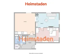 Pronájem bytu 2+1, Havířov - Město, Vančurova, 59 m2