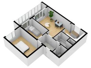 Pronájem bytu 3+1, Praha, Hviezdoslavova, 55 m2