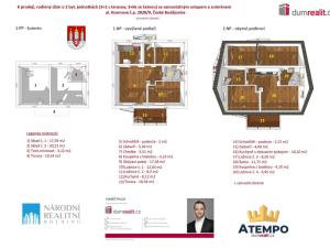 Prodej atypického bytu, České Budějovice - České Budějovice 5, Kosmova, 179 m2