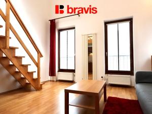 Pronájem bytu 1+kk, Brno, Křížkovského, 45 m2