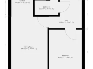 Pronájem bytu 2+kk, Praha - Střížkov, K lipám, 38 m2