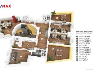 Pronájem kanceláře, Praha - Staré Město, Staroměstské náměstí, 195 m2