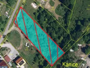 Prodej pozemku pro bydlení, Kanice, 2156 m2