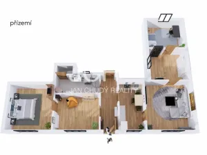 Prodej rodinného domu, Kostelec na Hané, Tyršova, 84 m2