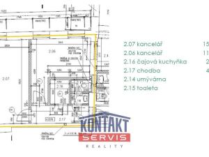 Pronájem kanceláře, České Budějovice, Hroznová, 36 m2
