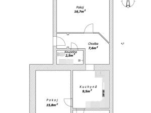 Pronájem bytu 3+1, Úpice, Dr. A. Hejny, 60 m2