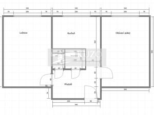 Prodej bytu 2+1, Chomutov, Zdeňka Štěpánka, 55 m2