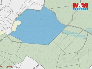 Prodej lesa, Milevsko - Klisín, 154293 m2