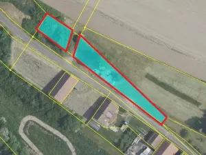 Prodej zahrady, Nestrašovice, 810 m2