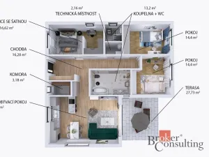 Prodej rodinného domu, Městečko Trnávka, 120 m2