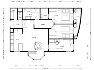 Pronájem bytu 4+kk, Praha - Žižkov, Pod Parukářkou, 109 m2