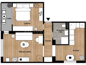 Prodej bytu 2+1, Nové Dvory, 60 m2