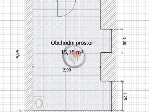Pronájem obchodního prostoru, Moravské Budějovice, nám. ČSA, 15 m2