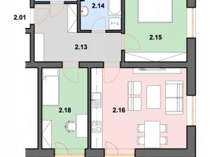 Prodej bytu 3+kk, Hronov, Husova, 70 m2
