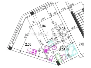 Pronájem bytu 2+kk, České Budějovice - České Budějovice 3, Rudolfovská tř., 35 m2